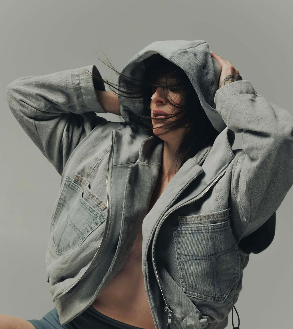Lilac Jacket Denim