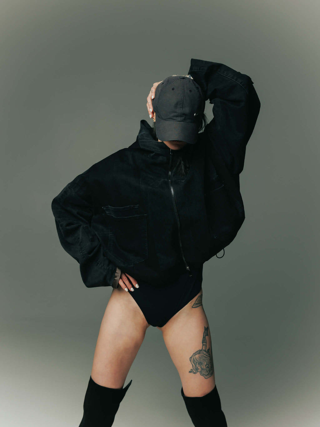Cedar Bomber Denim