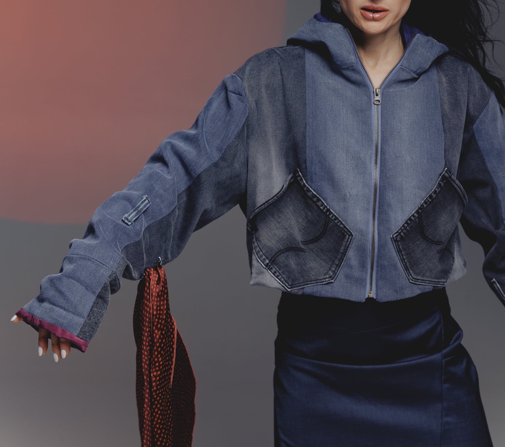 Lavender Jacket Denim