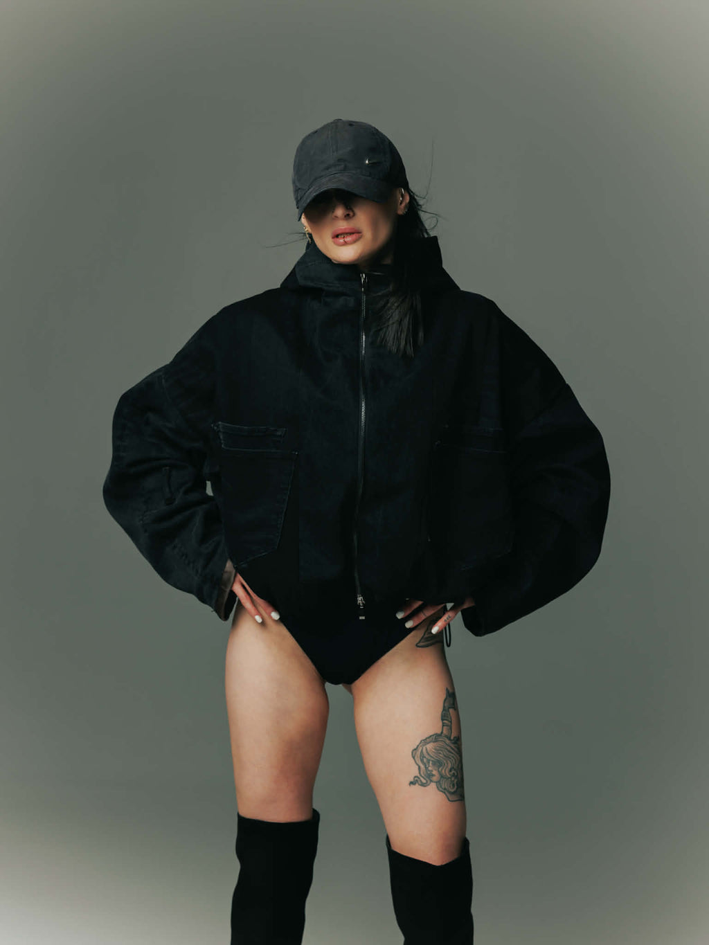 Cedar Bomber Denim